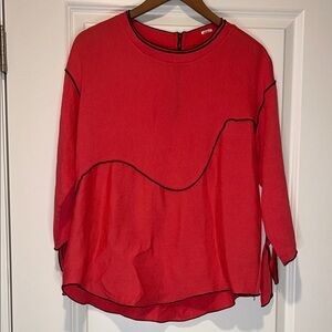 C. by Connie K 3/4 sleeve blouse
